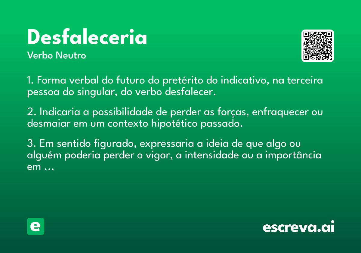 desfaleceria