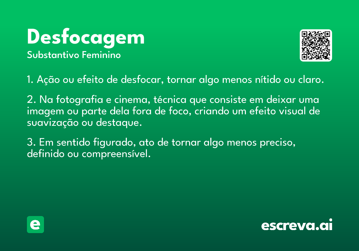 desfocagem
