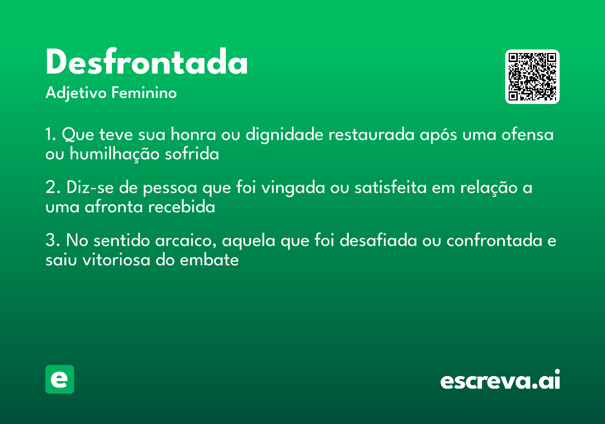 desfrontada