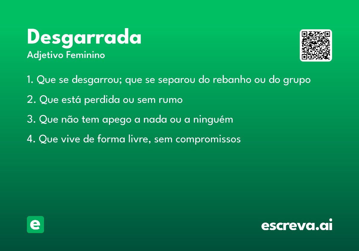 desgarrada