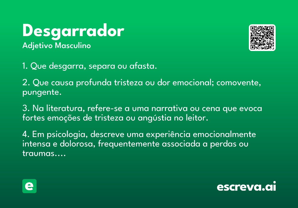 desgarrador