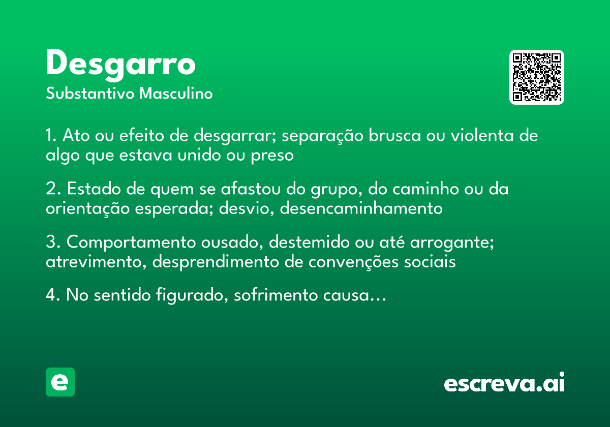 desgarro