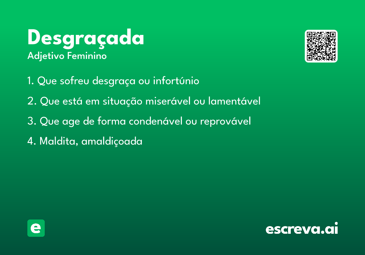 desgraçada