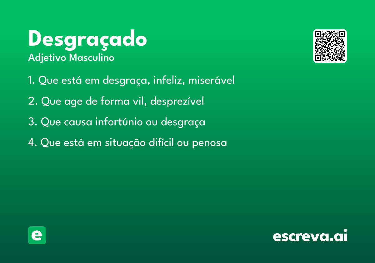 desgraçado
