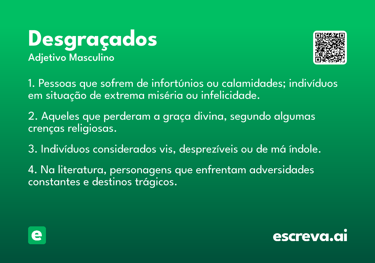 desgraçados