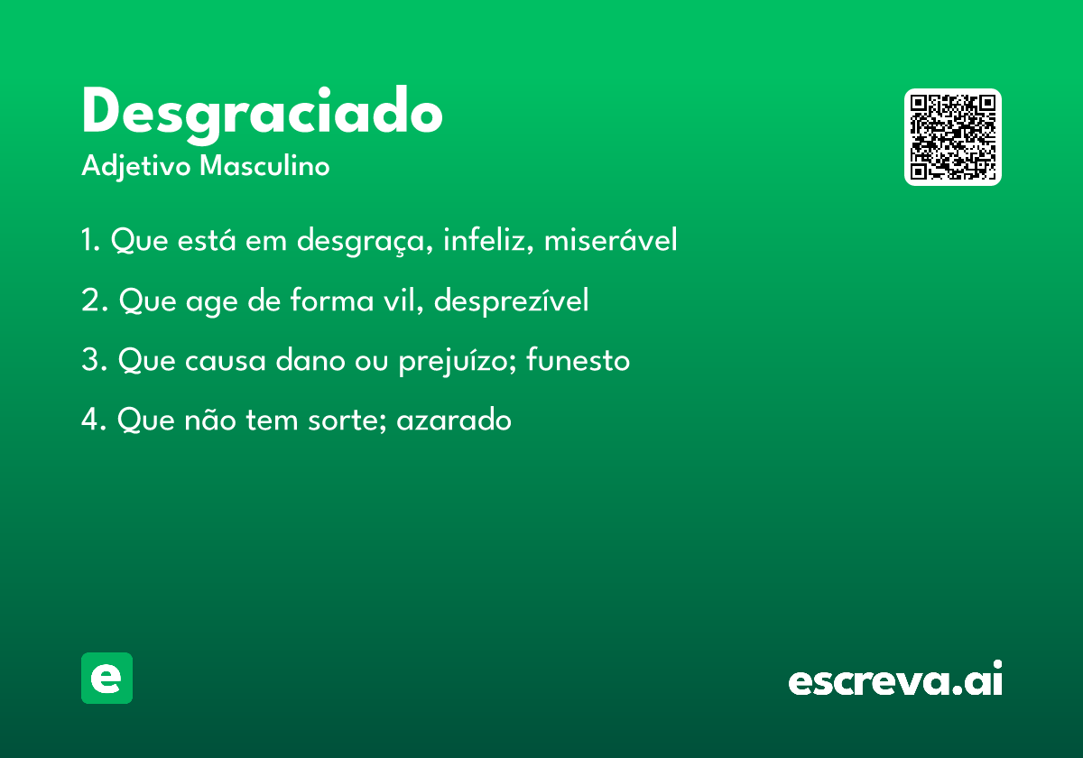 desgraciado