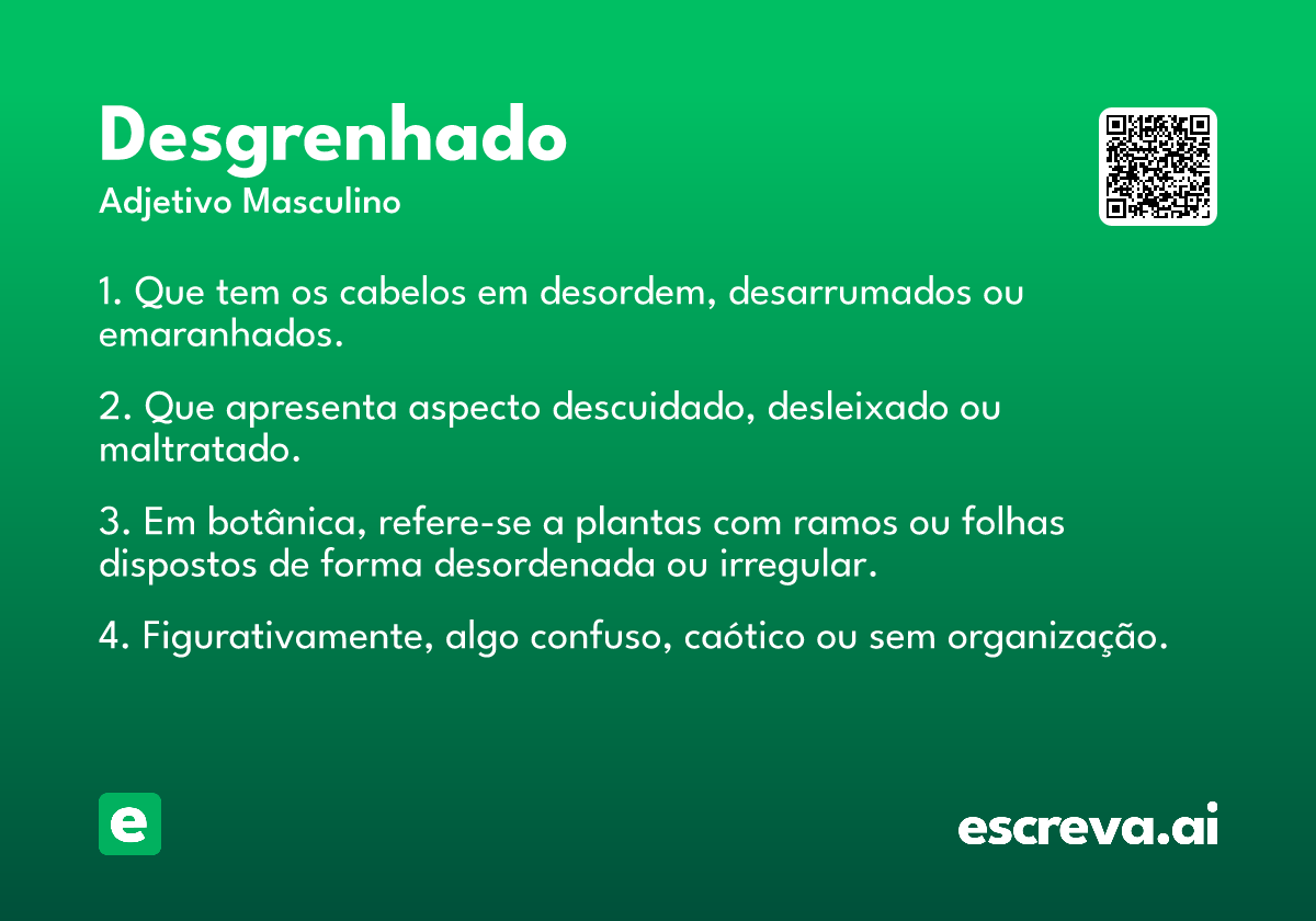 desgrenhado