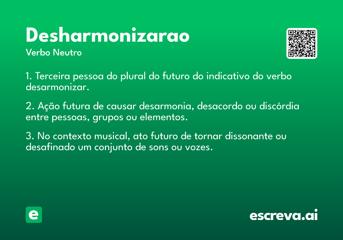 desharmonizarao