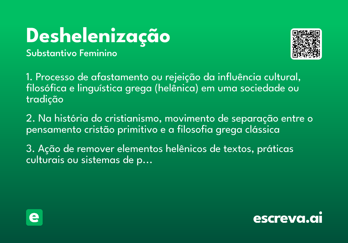 deshelenização