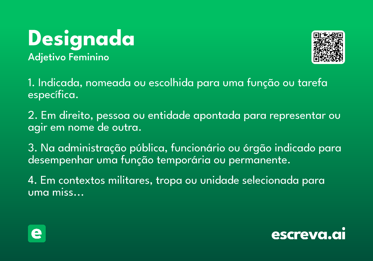 designada