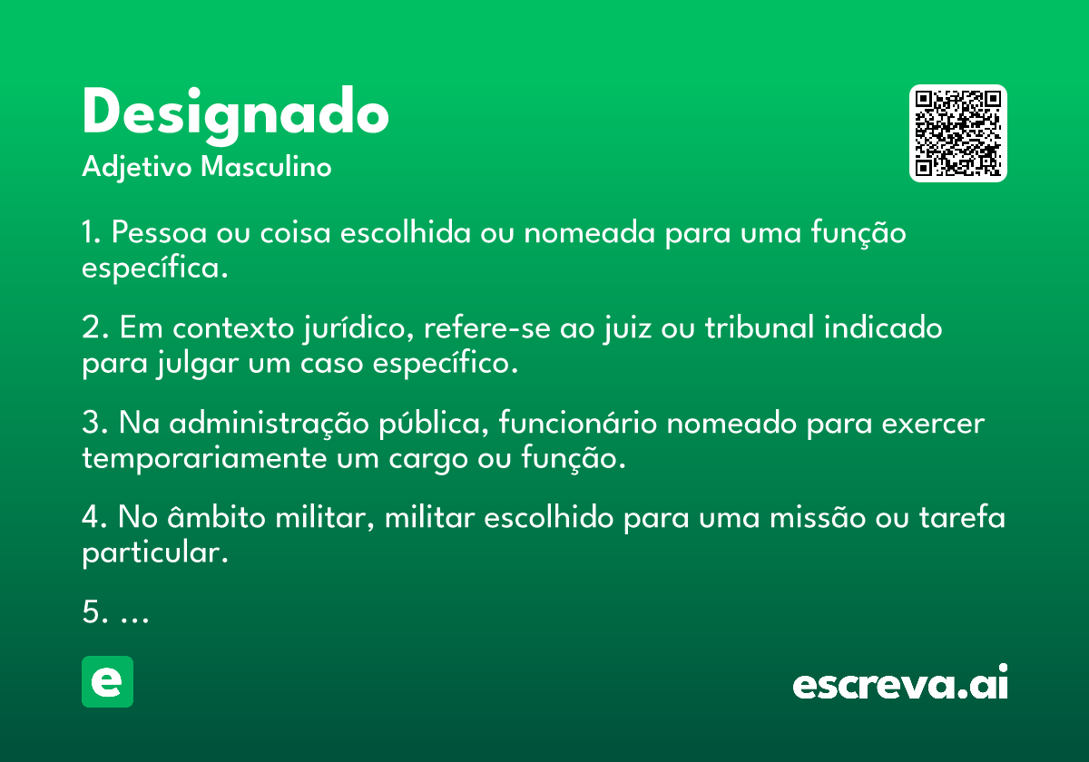 designado