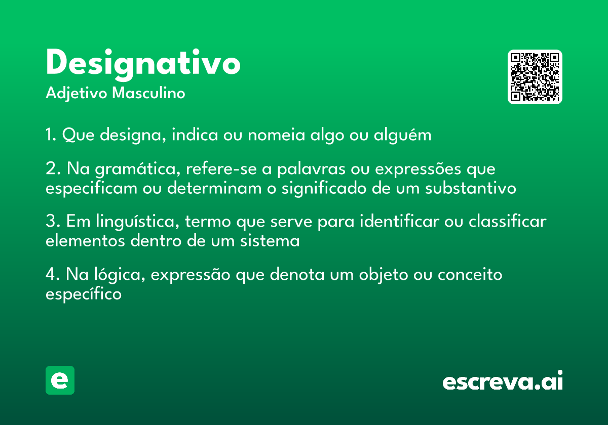designativo