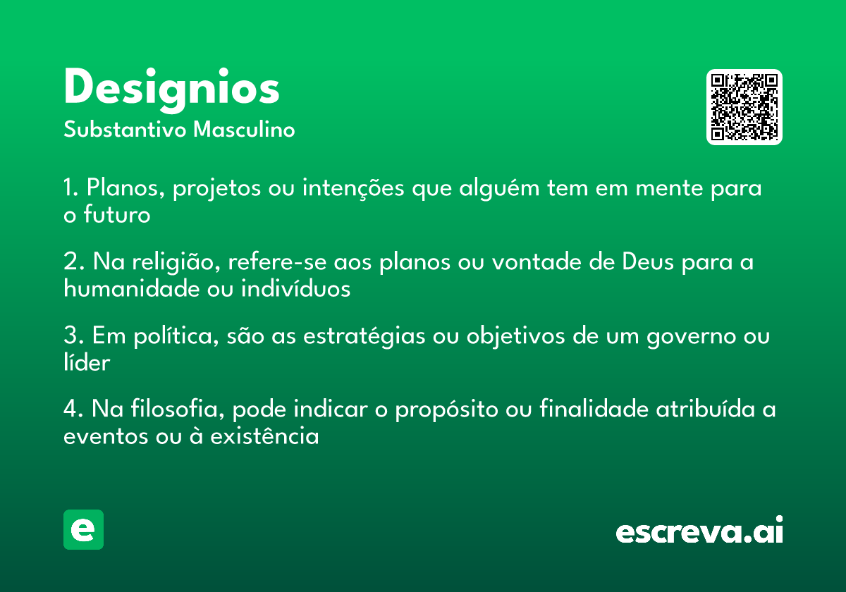 designios