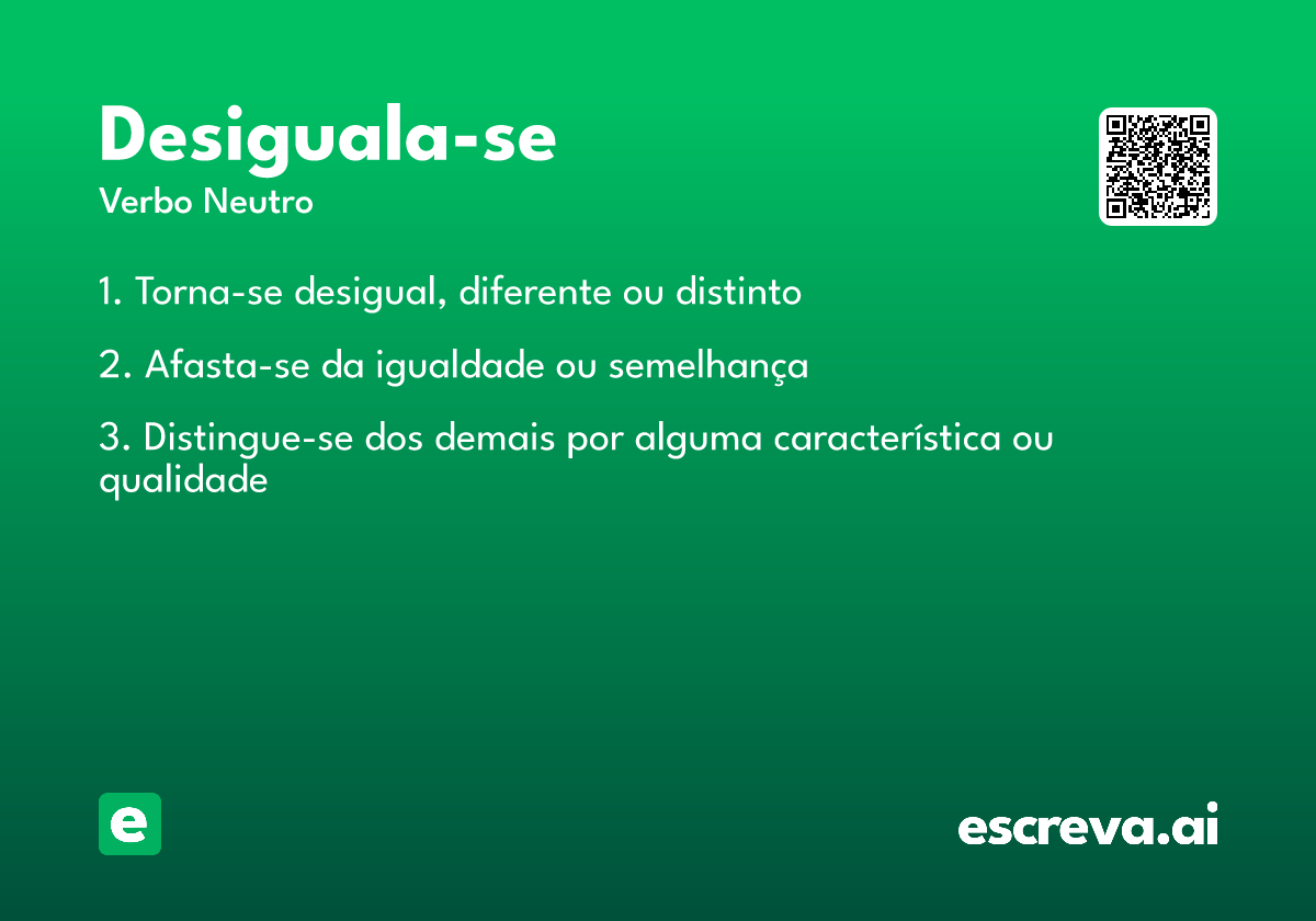 desiguala-se