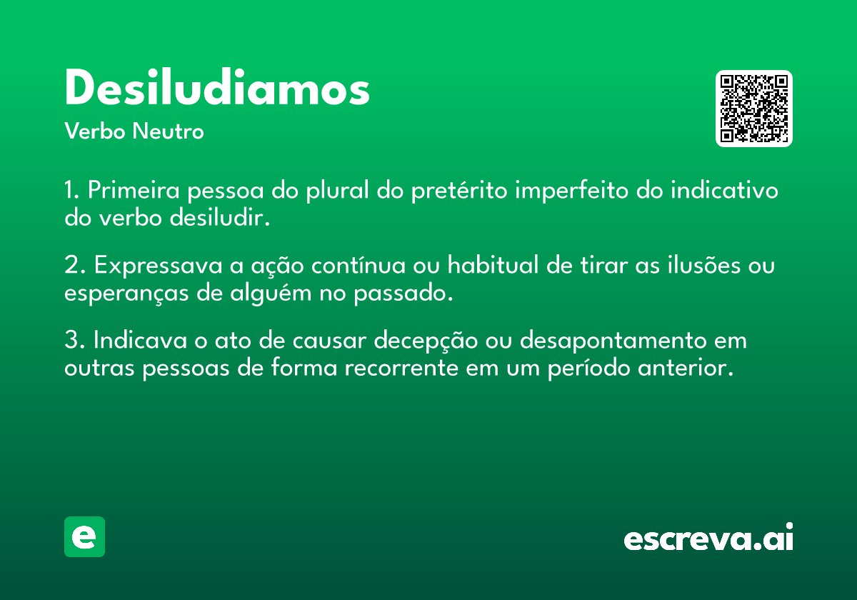 desiludiamos