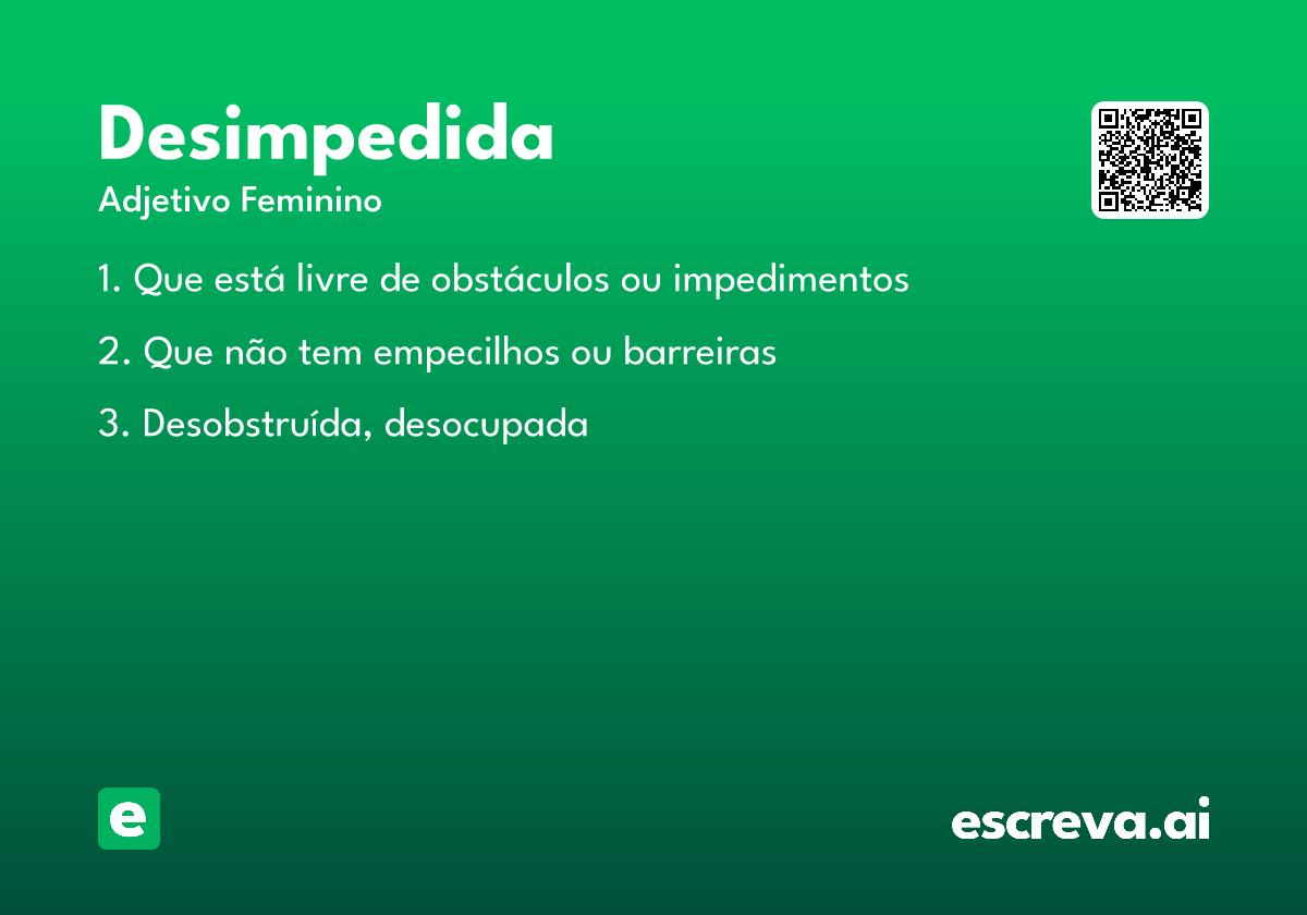 desimpedida