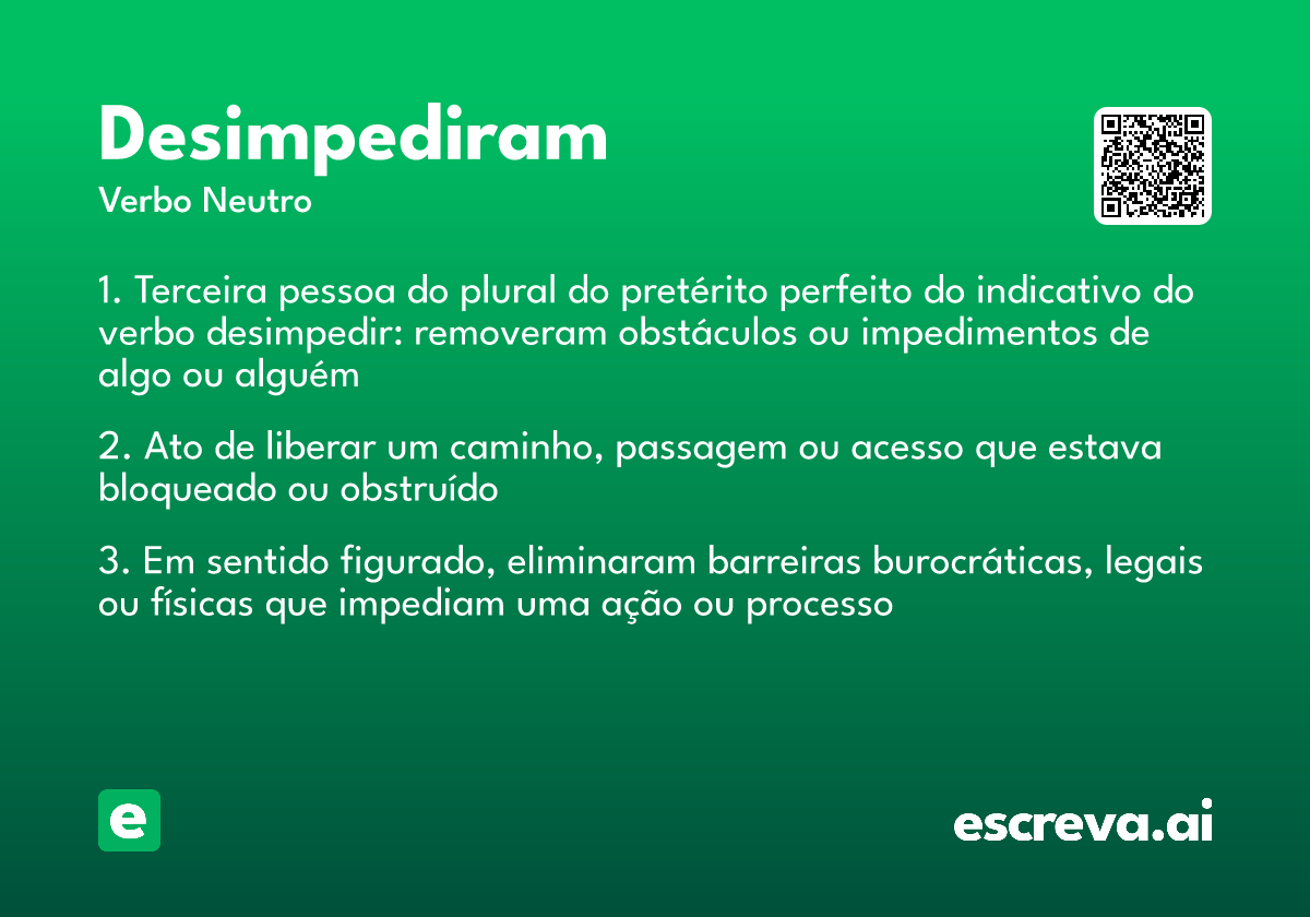 desimpediram