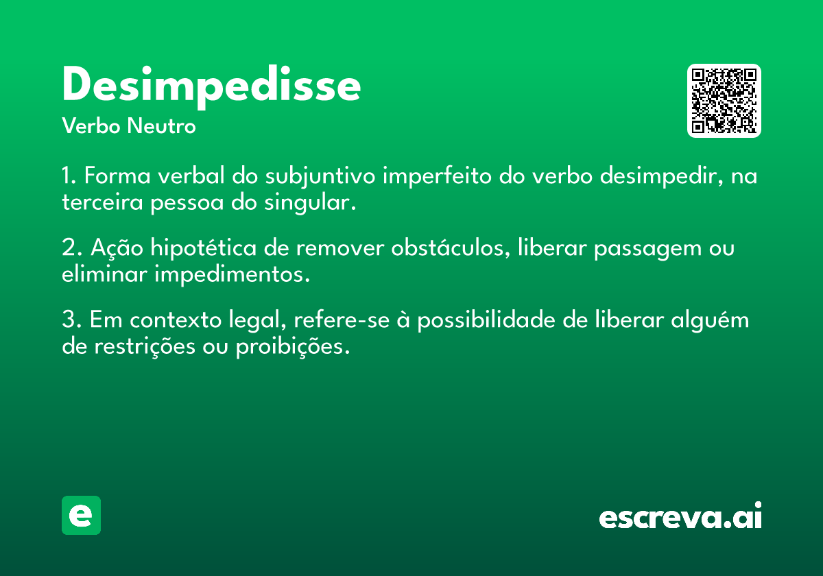 desimpedisse