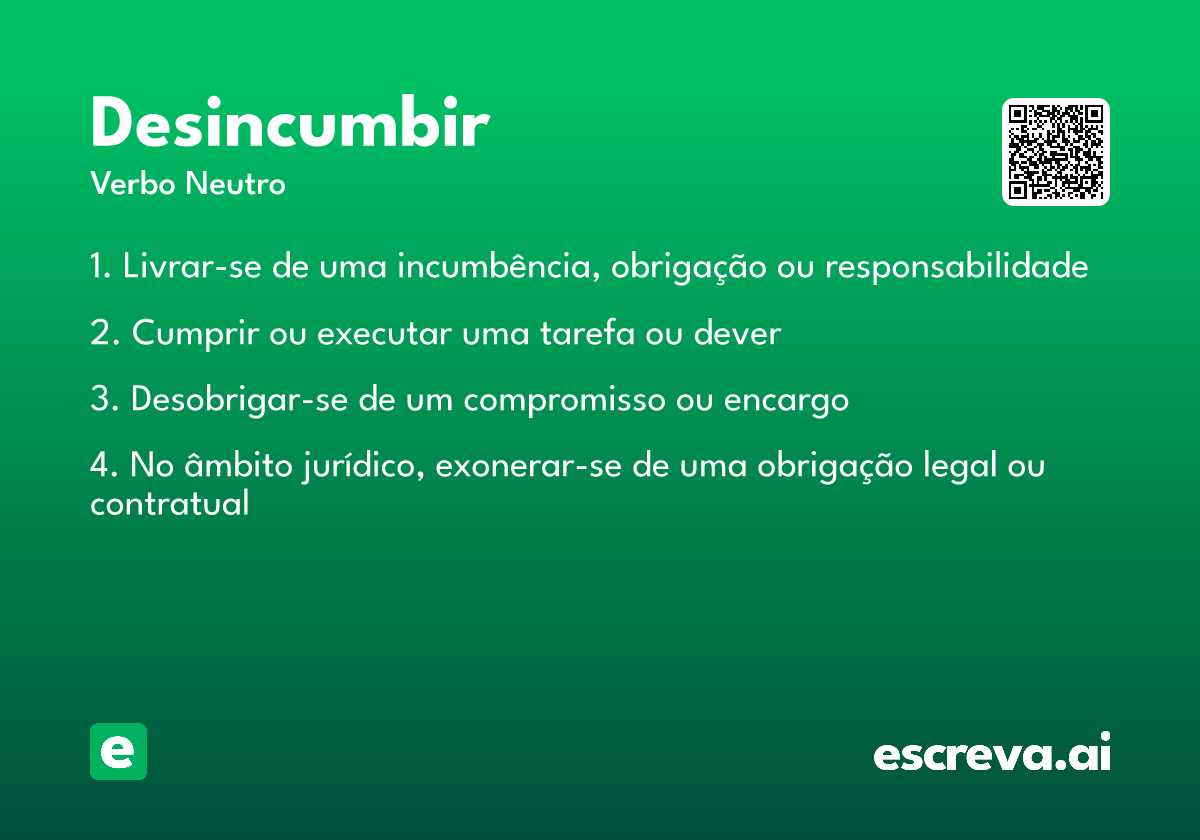 desincumbir