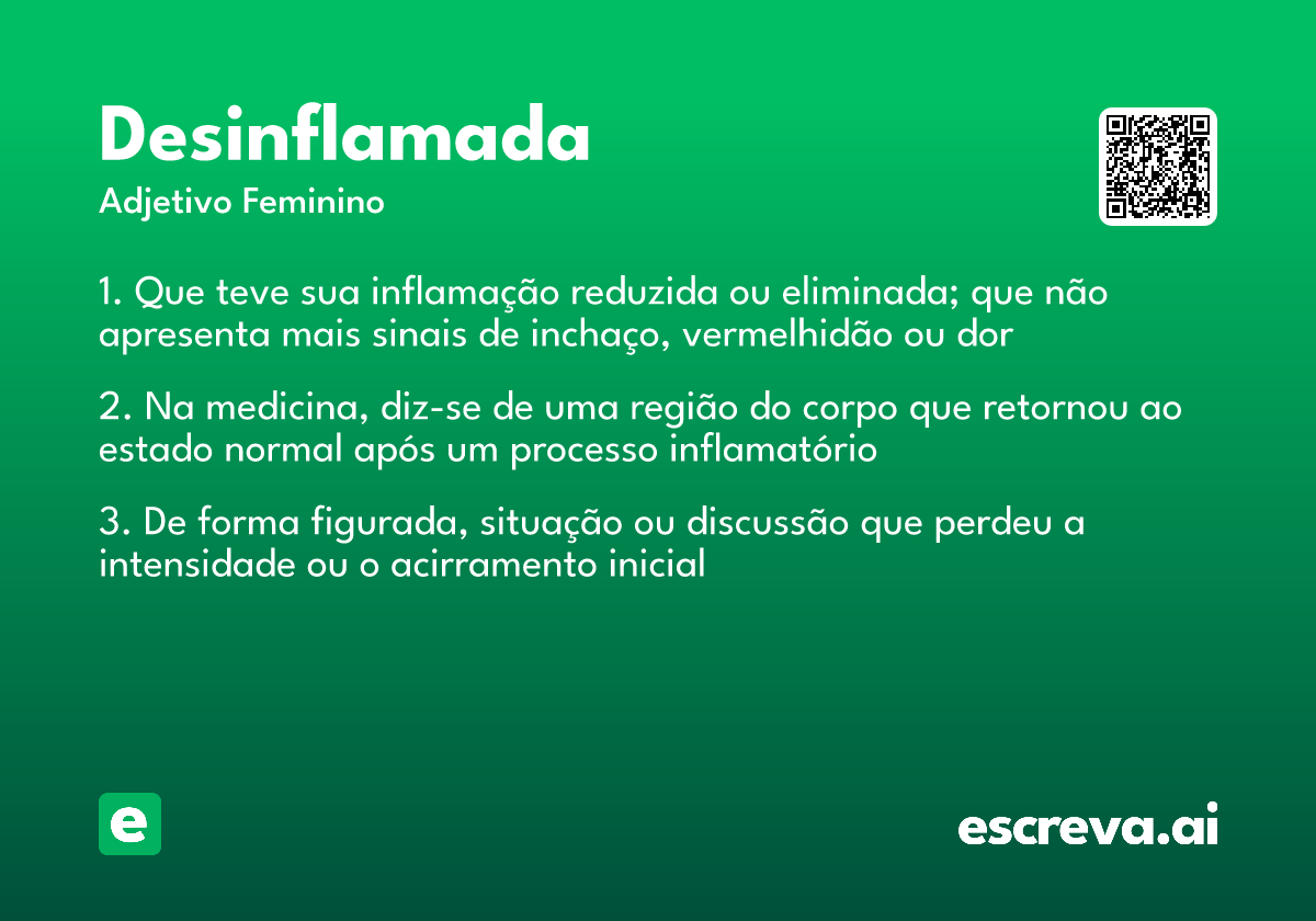 desinflamada