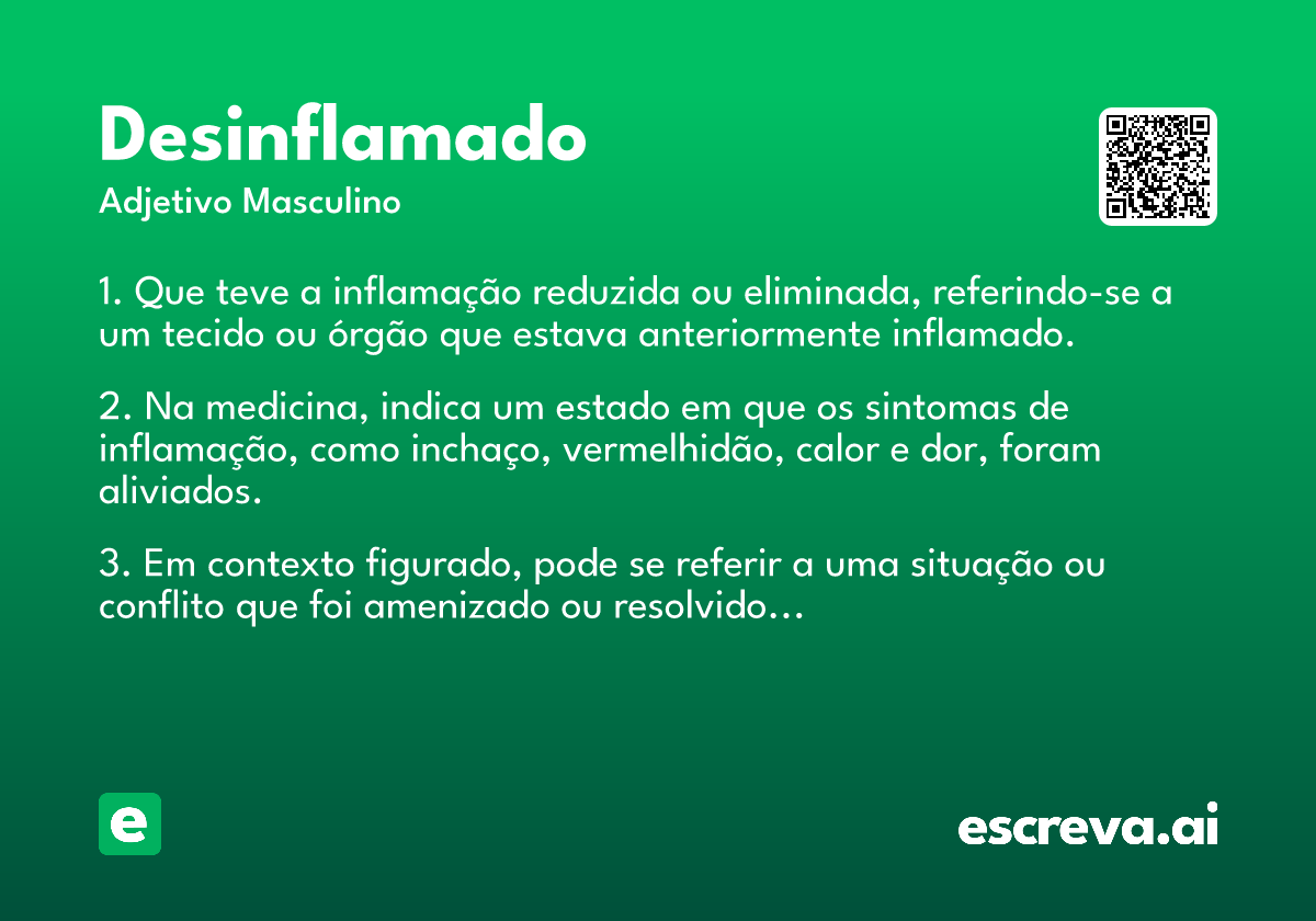 desinflamado