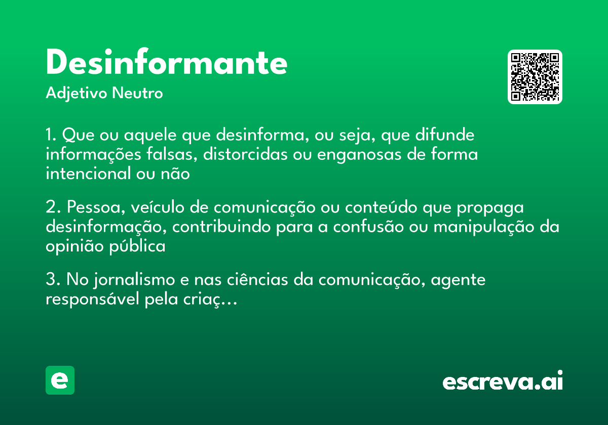 desinformante