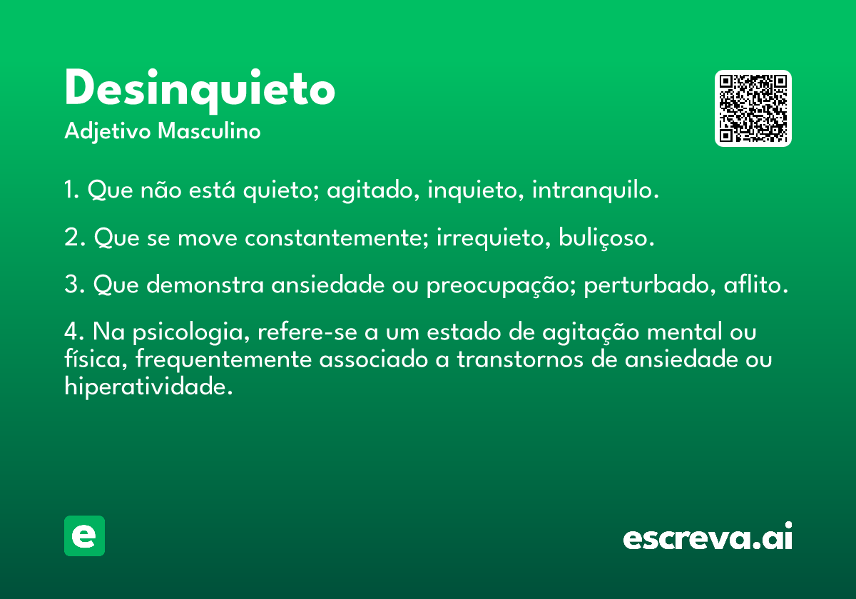 desinquieto