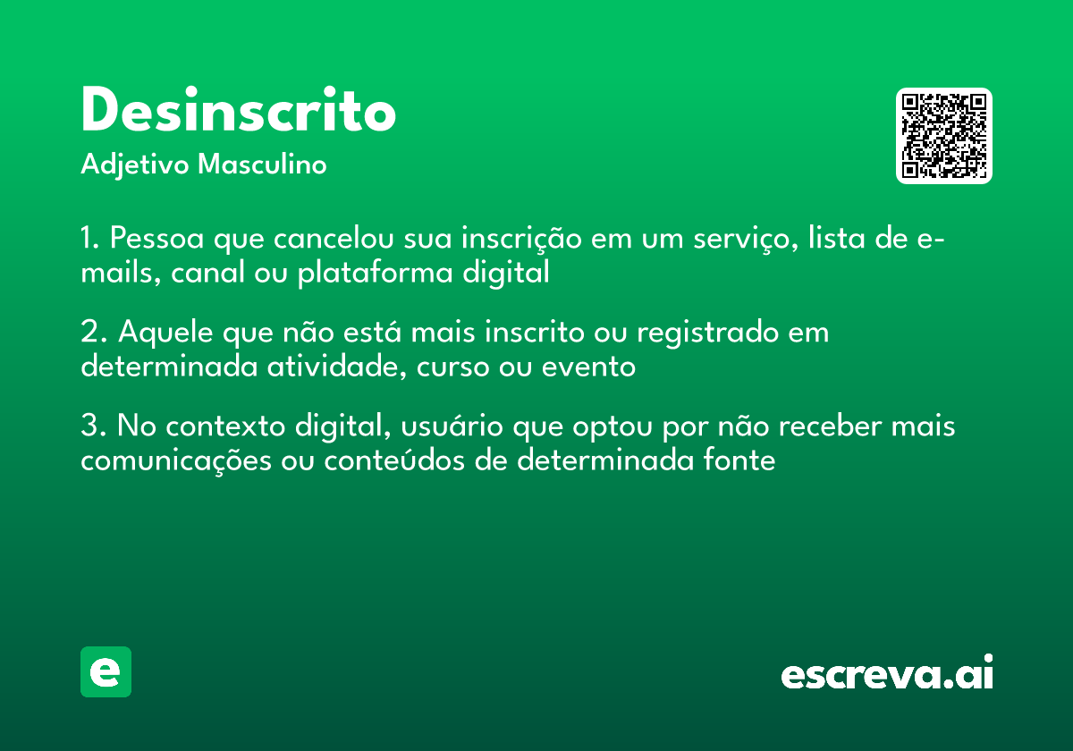desinscrito