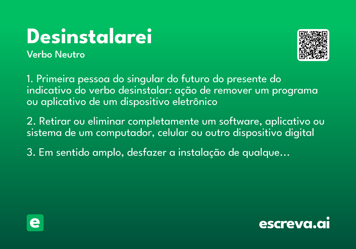 desinstalarei
