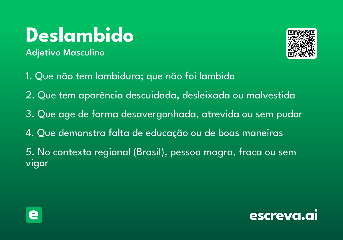 deslambido