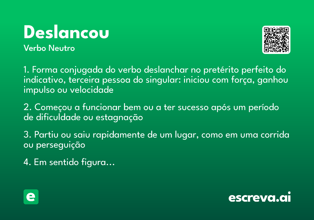 deslancou
