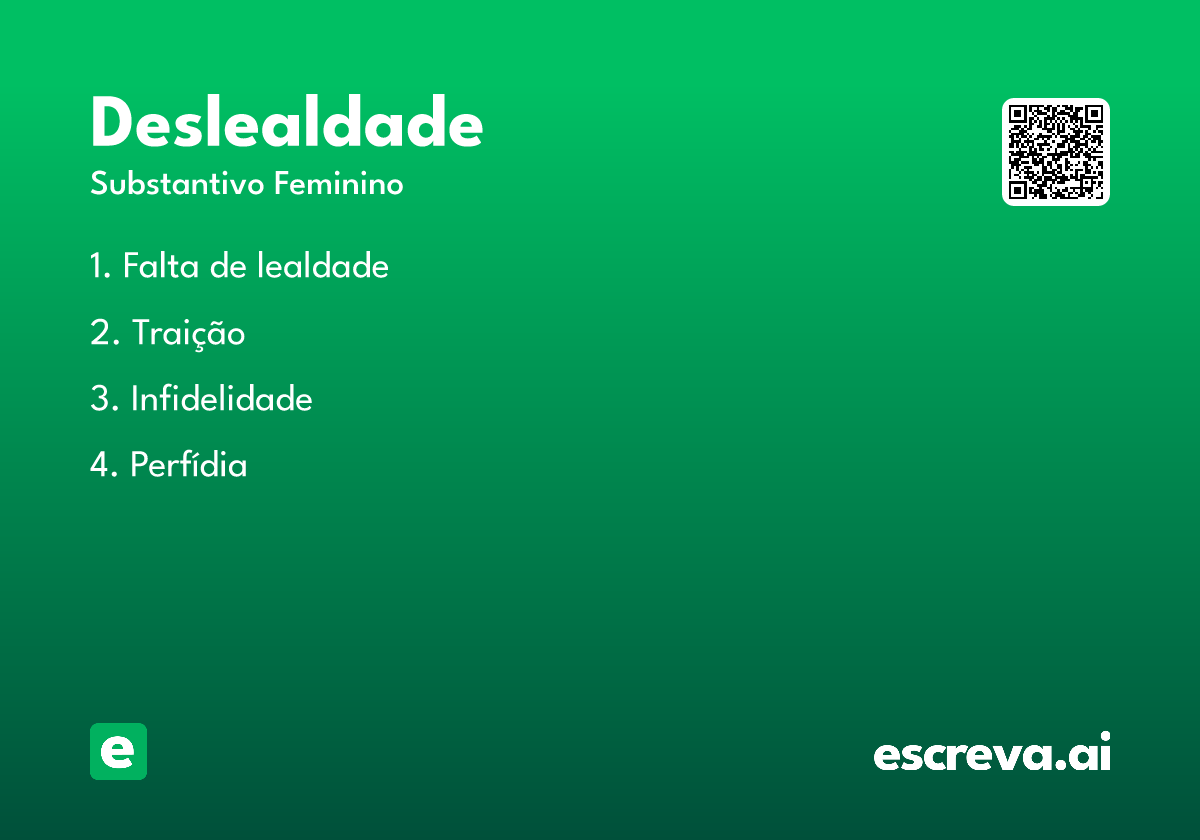 deslealdade