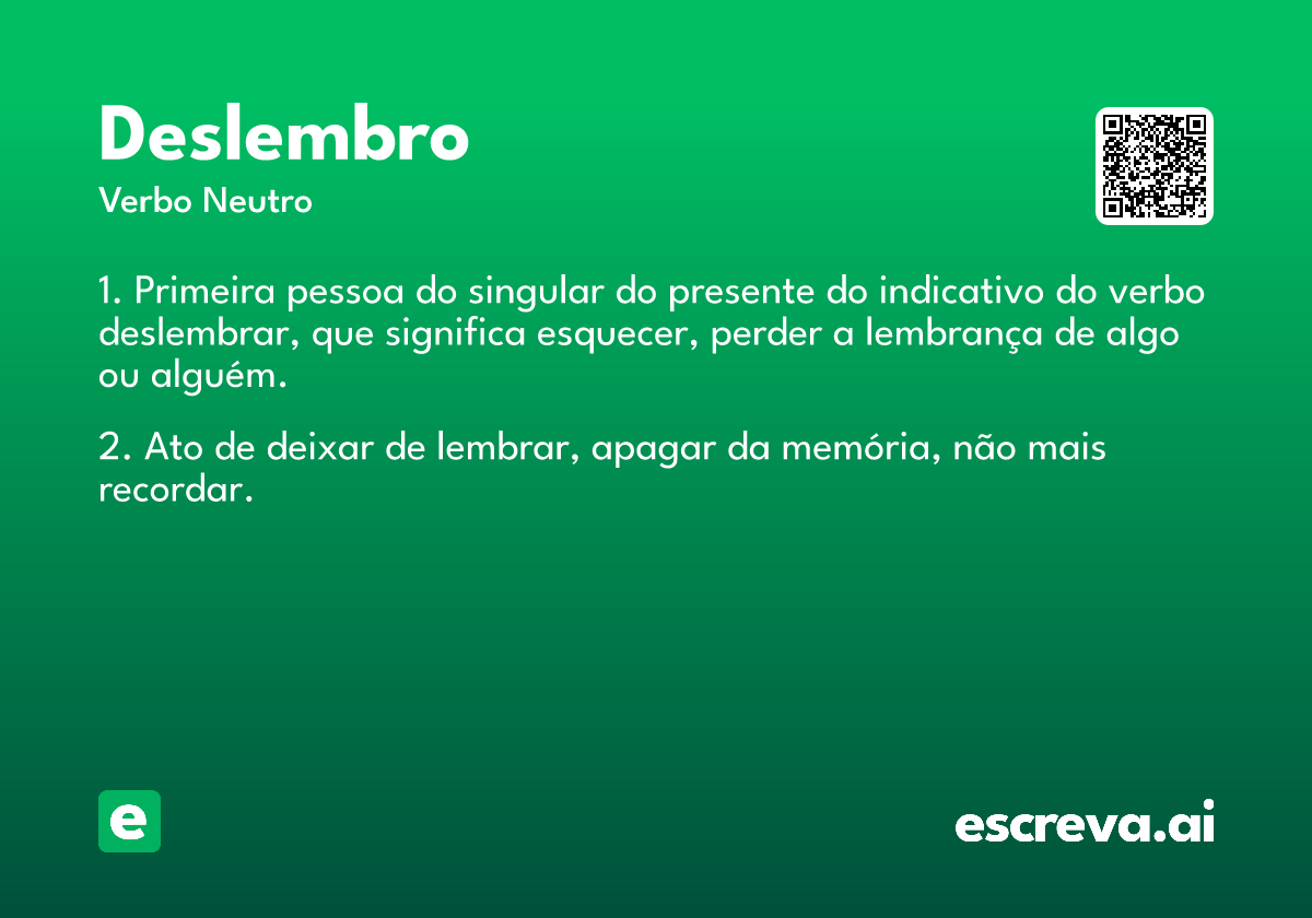 deslembro