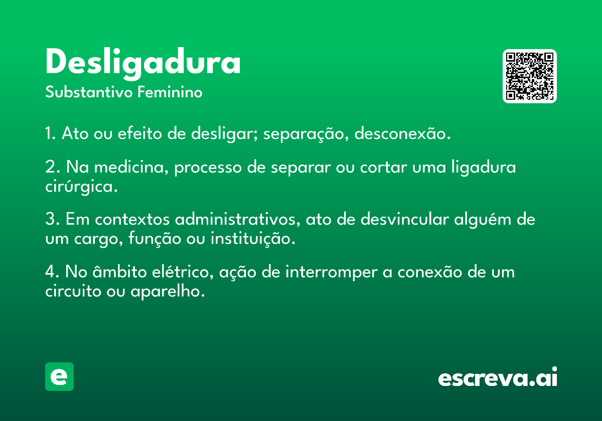 desligadura