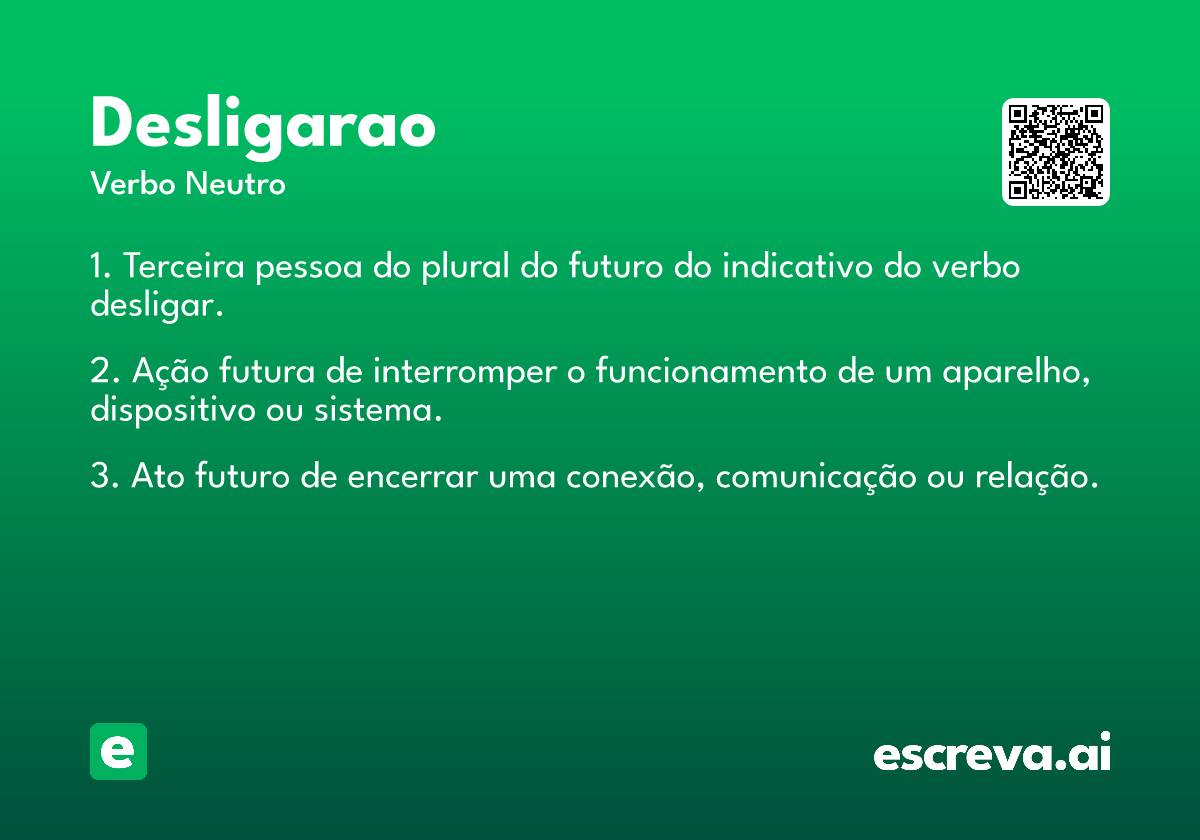 desligarao
