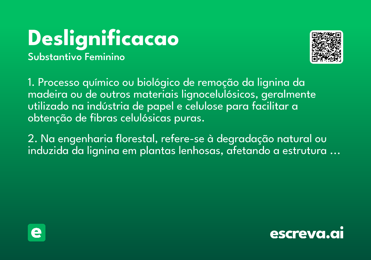 deslignificacao