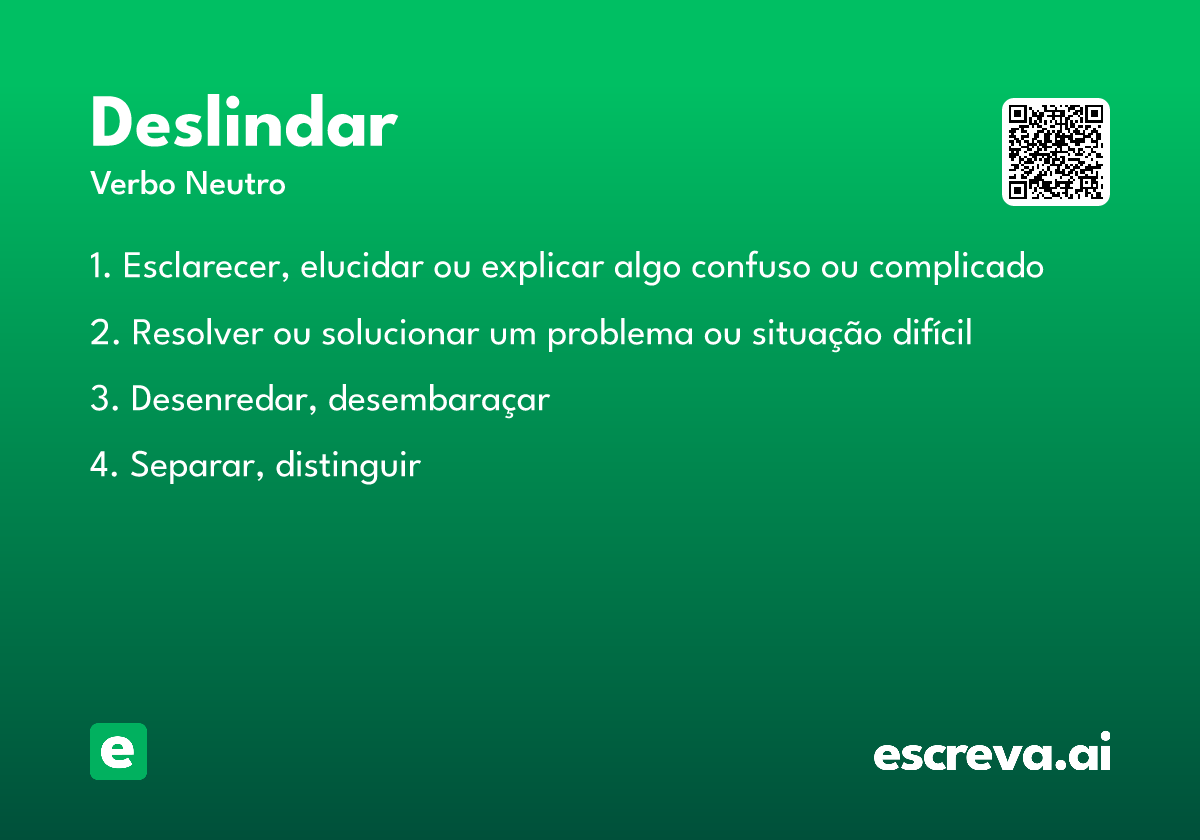 deslindar