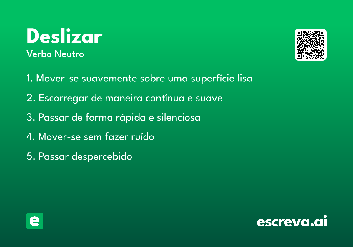 deslizar