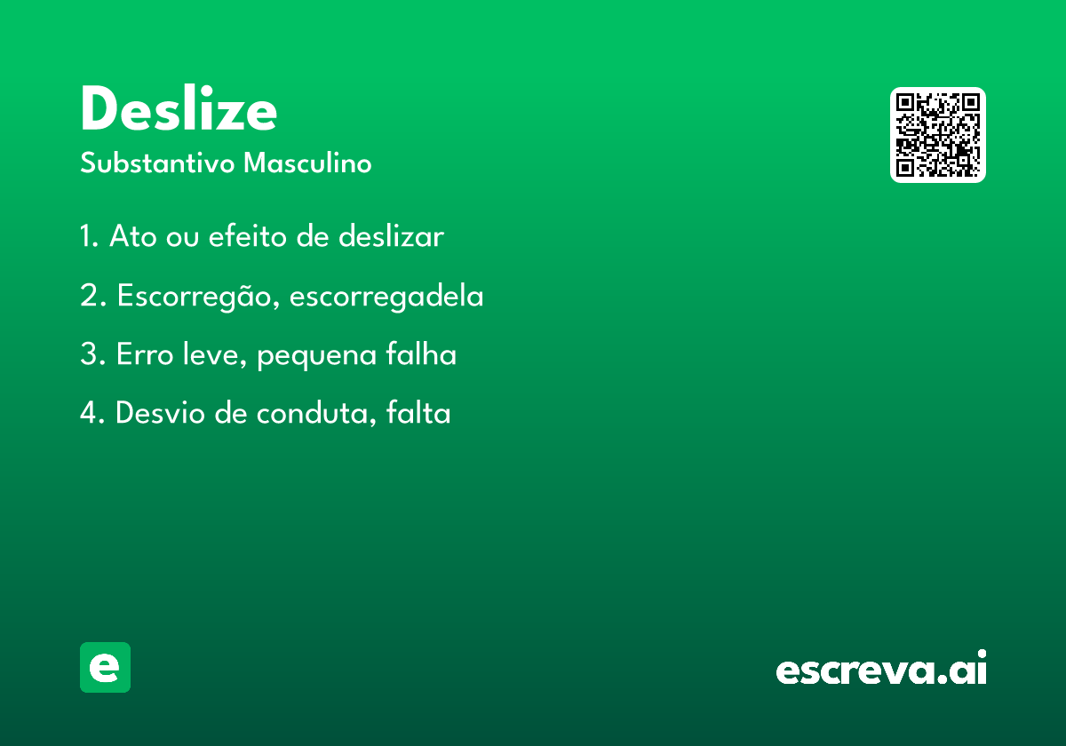 deslize