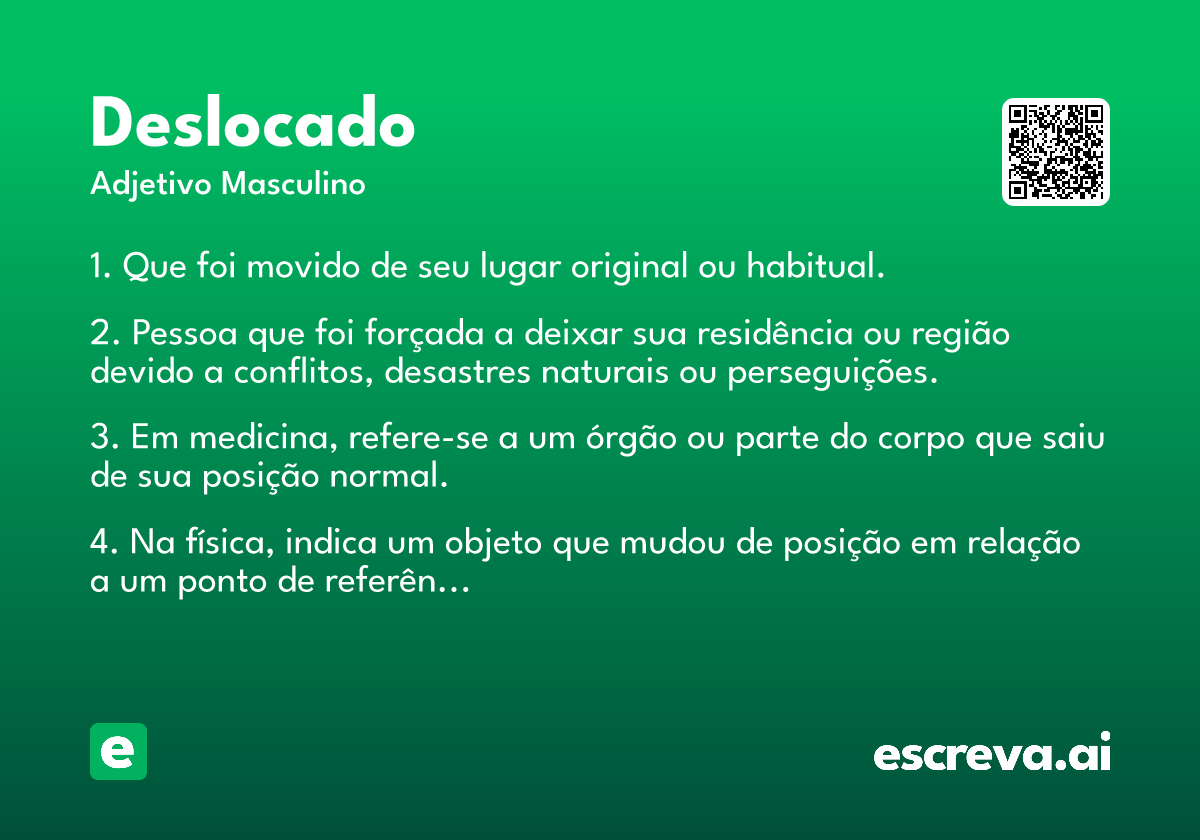 deslocado