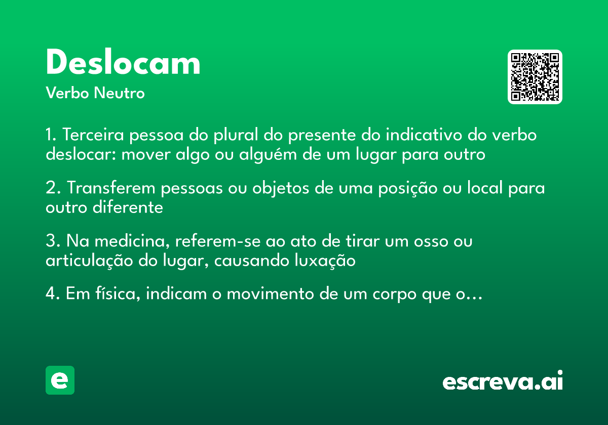 deslocam