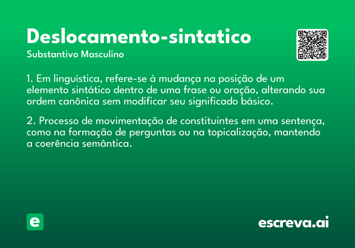 deslocamento-sintatico