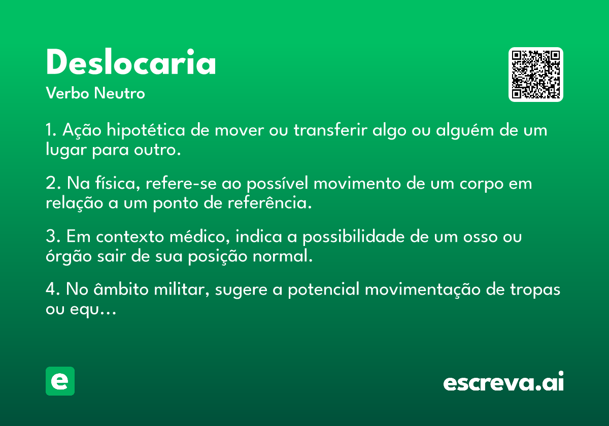 deslocaria