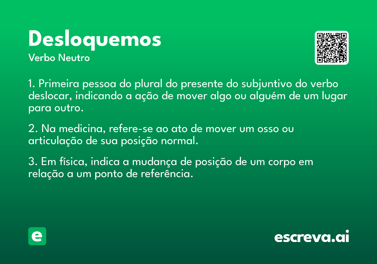 desloquemos