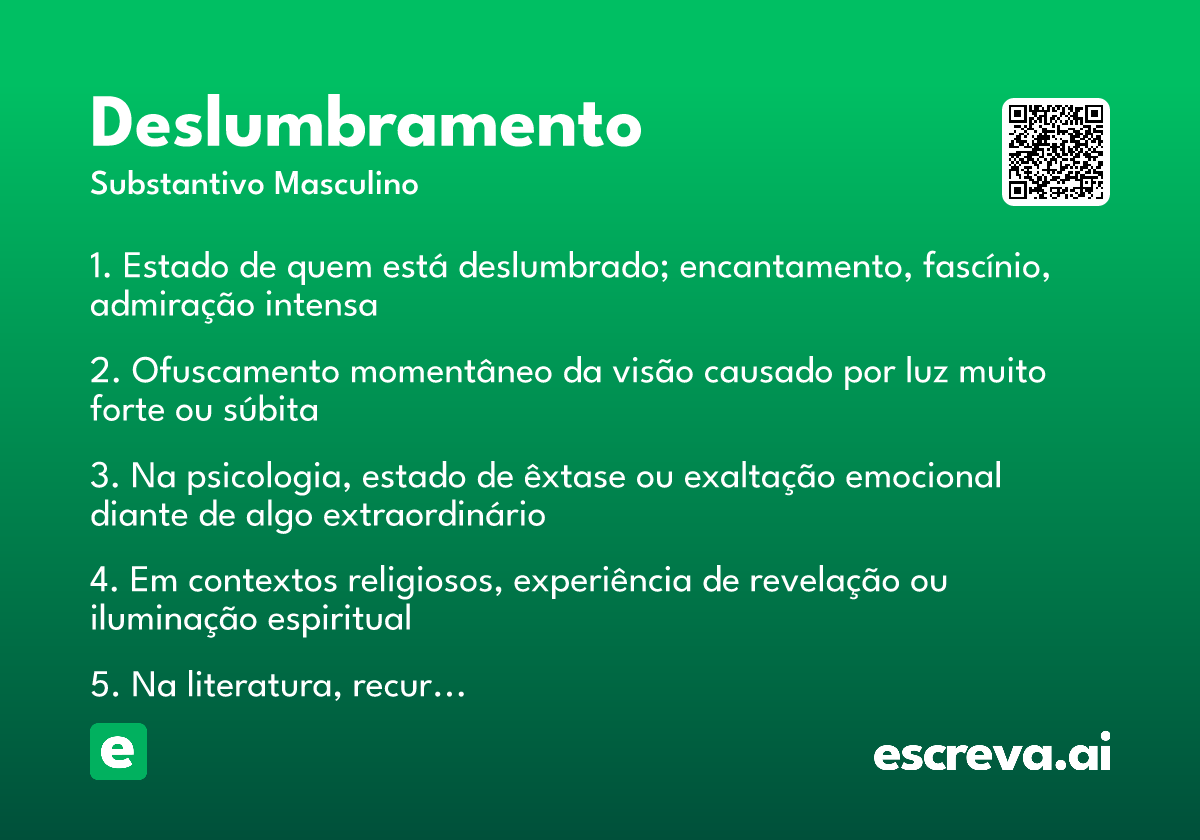 deslumbramento