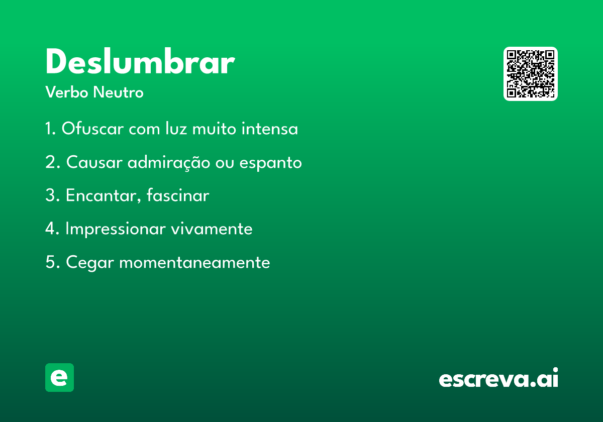 deslumbrar