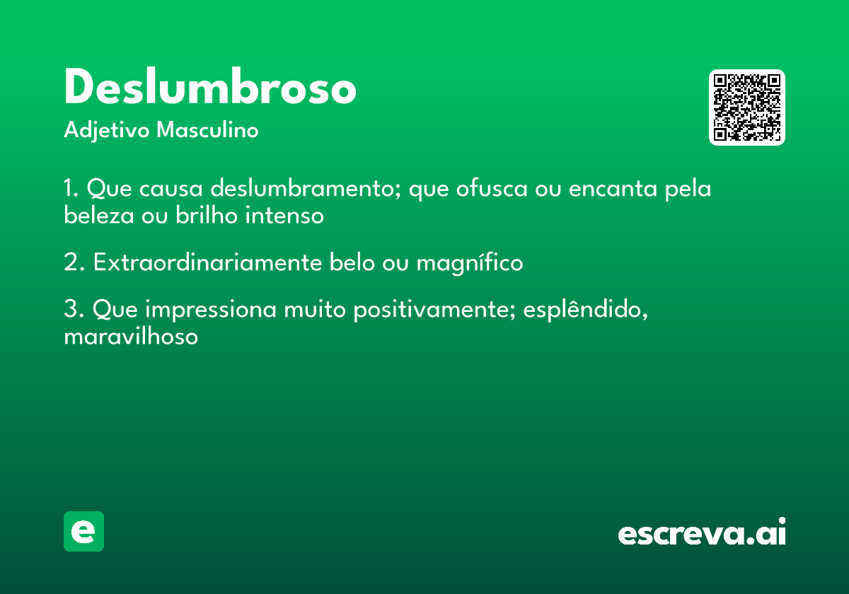 deslumbroso