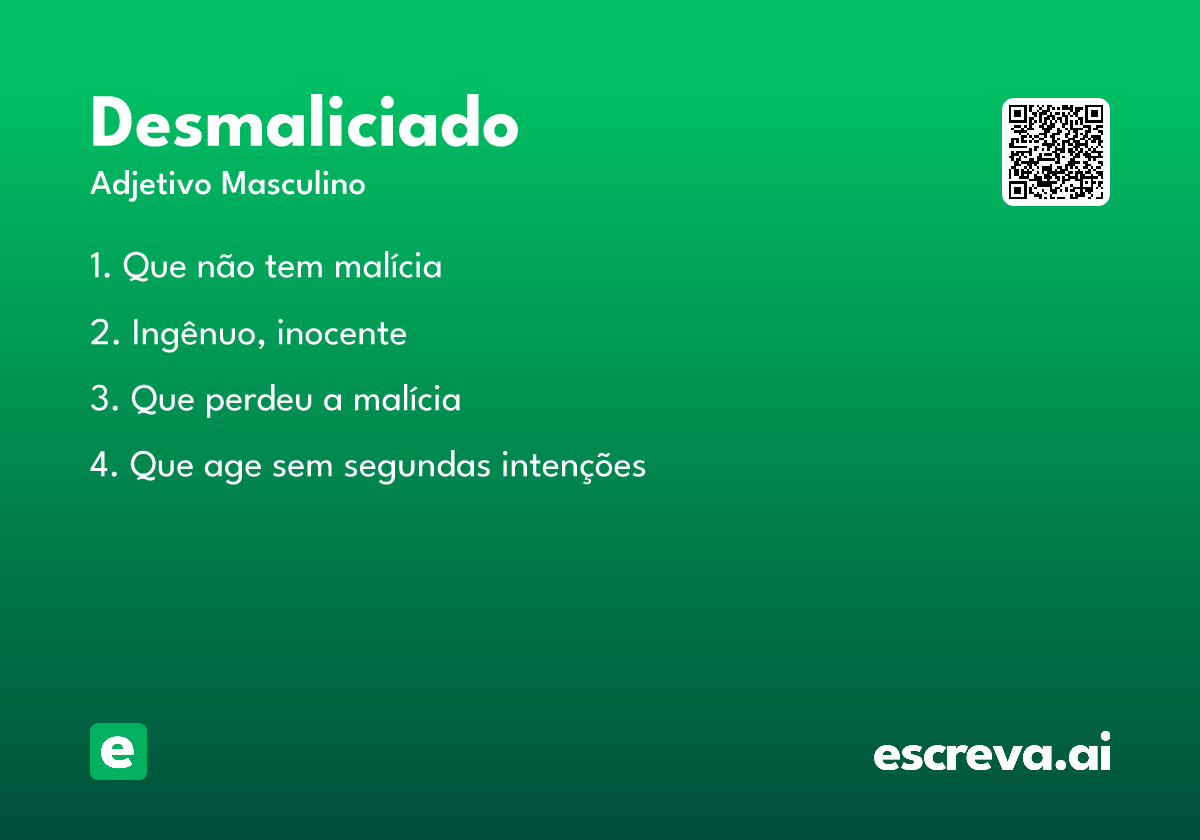 desmaliciado