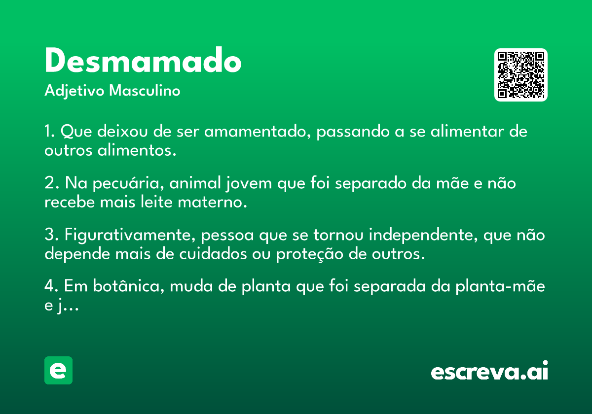 desmamado