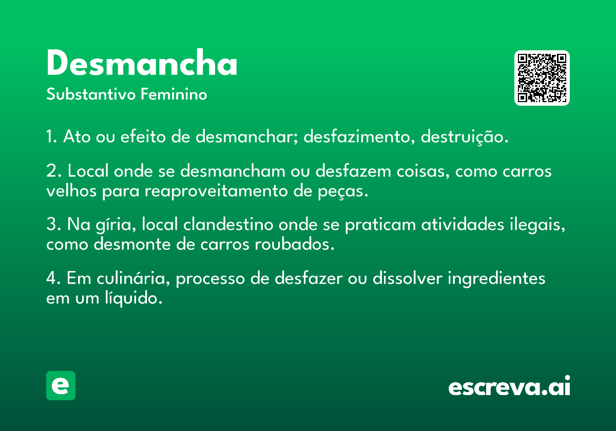 desmancha